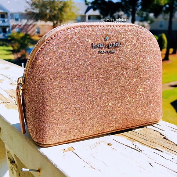 kate spade Handbags - Kate Spade ♠️ Cosmetic Glitter Bag